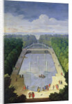 The Water Mirror Basin and Île Royale, c.1688 by Etienne Allegrain