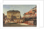 Ceremony for the inauguration of the waters of the Lys river at Roubaix in 1864, 1864 by Emile Defrenne