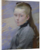 Portrait of the artist's daughter by Paul Albert Besnard
