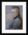 Portrait of the artist's daughter by Paul Albert Besnard