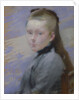 Portrait of the artist's daughter by Paul Albert Besnard