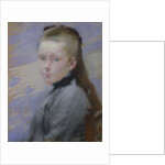 Portrait of the artist's daughter by Paul Albert Besnard