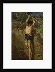 Escape of a Gallic prisoner by Evariste Vital Luminais