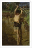Escape of a Gallic prisoner by Evariste Vital Luminais