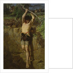 Escape of a Gallic prisoner by Evariste Vital Luminais
