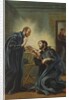 St Ignatius of Loyola sending St Francis Xavier to India by Giovanni Battista (1639-1709) Gaulli