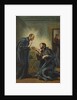 St Ignatius of Loyola sending St Francis Xavier to India by Giovanni Battista (1639-1709) Gaulli