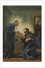 St Ignatius of Loyola sending St Francis Xavier to India by Giovanni Battista (1639-1709) Gaulli