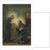St Ignatius of Loyola sending St Francis Xavier to India by Giovanni Battista (1639-1709) Gaulli