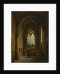 Interior of a Cloister by Louis Jacques Mande Daguerre