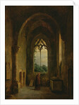 Interior of a Cloister by Louis Jacques Mande Daguerre