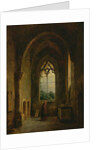 Interior of a Cloister by Louis Jacques Mande Daguerre