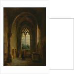 Interior of a Cloister by Louis Jacques Mande Daguerre