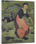 Young Breton girl with a jug, 1892 by Paul Serusier