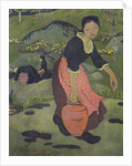 Young Breton girl with a jug, 1892 by Paul Serusier