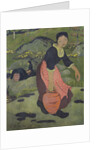 Young Breton girl with a jug, 1892 by Paul Serusier