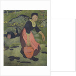 Young Breton girl with a jug, 1892 by Paul Serusier