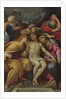 Lamentation of Christ with St John, Mary Magdalene, Mary-Salomé, Joseph of Arimathea and the Virgin by Francesco Albani