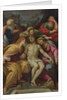 Lamentation of Christ with St John, Mary Magdalene, Mary-Salomé, Joseph of Arimathea and the Virgin by Francesco Albani