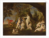 Actaeon metamorphoses into a stag by Francesco Albani