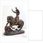 Charles VI in the Forest of Le Mans, 1833 by Antoine Louis Barye