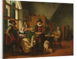 Interior of a tavern by Jan Josef the Elder Horemans