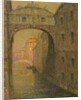 The Bridge of Sighs, Venice, c.1918 by Henri Eugene Augustin Le Sidaner