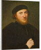 Portrait of a Man in a Black Toque by Paris Bordone