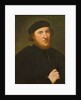 Portrait of a Man in a Black Toque by Paris Bordone