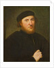 Portrait of a Man in a Black Toque by Paris Bordone