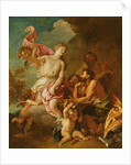 Venus asks Vulcan weapons for Aeneas by Charles de Lafosse