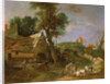 Landscape with Watermill, 1740 by Jean-Baptiste Oudry