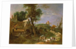 Landscape with Watermill, 1740 by Jean-Baptiste Oudry