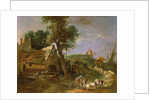 Landscape with Watermill, 1740 by Jean-Baptiste Oudry