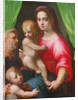 Holy Family by Domenico Puligo
