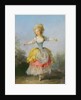 Dancer dressed in Louis XVI costume by Jean-Frederic Schall