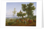 The Meeting of Henry IV, King of France and Navarre, and Maximilien de Béthune, Duke of Sully on the plain of Beuvron by Nicolas Antoine Taunay
