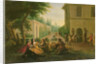 Lunch in a Park by Francois (after) Boucher