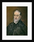 Portrait of Antonio de Covarrubias y Leiva, Canon of Toledo Cathedral, c.1600 by El Greco