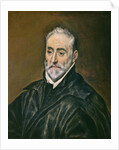 Portrait of Antonio de Covarrubias y Leiva, Canon of Toledo Cathedral, c.1600 by El Greco