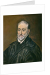 Portrait of Antonio de Covarrubias y Leiva, Canon of Toledo Cathedral, c.1600 by El Greco