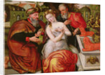 Susanna and the Elders by Flemish School