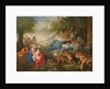 The Fall of the Idols and the Rest on the Flight into Egypt, c.1775 by Jean Jacques II Lagrenee