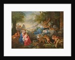 The Fall of the Idols and the Rest on the Flight into Egypt, c.1775 by Jean Jacques II Lagrenee