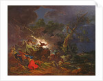 Peasants Surprised by a Storm, c.1770 by Philip James de Loutherbourg