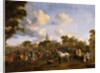 Horse Fair in Valkenburg, 1675 by Pieter Wouwermans or Wouwerman