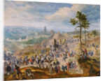 On the Road to Calvary by Flemish School
