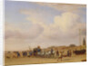 Noble Carriage on the Beach at Scheveningen, 1660 by Adriaen van de Velde
