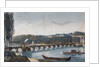 View of the Chateau and the Bridge of Saint-Cloud by Henri Courvoisier-Voisin
