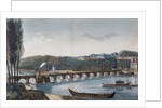 View of the Chateau and the Bridge of Saint-Cloud by Henri Courvoisier-Voisin